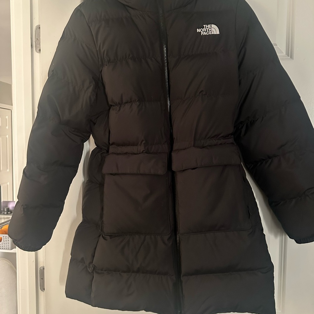 The North Face Women's Black Long Puffer Coat